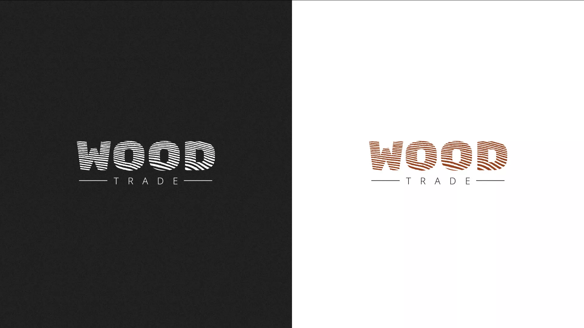 Разработка логотипа для компании «Wood Trade» в Астрахани