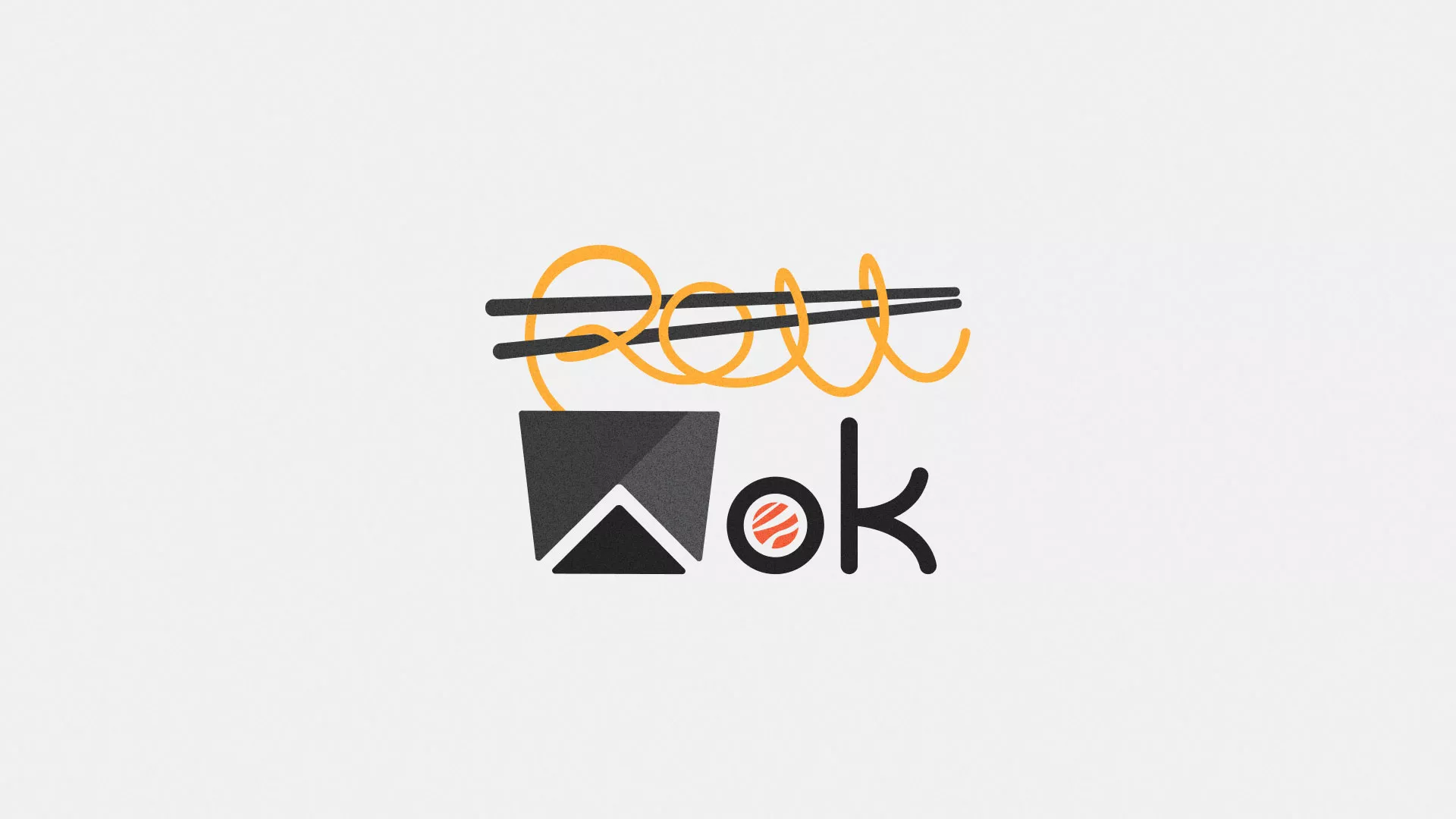 Разработка логотипа в Астрахани для суши-бара «Roll Wok Club» Разработка логотипа в Астрахани для суши-бара «Roll Wok Club»